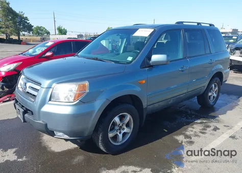 2007 Honda Pilot Ex z USA, uszkodzony, nr VIN 2HKYF18417H529095